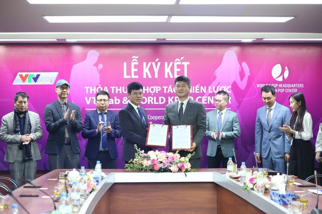 VTVcab hợp tác World K-POP Center thành lập trung tâm đào tạo K-pop tại Việt Nam - Ảnh 1.