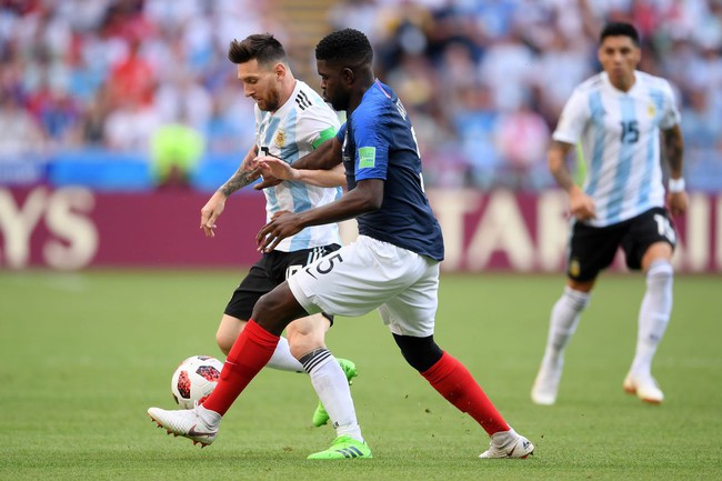 Lần gần nhất Pháp và Argentina đụng độ nhau là tại World Cup 2018