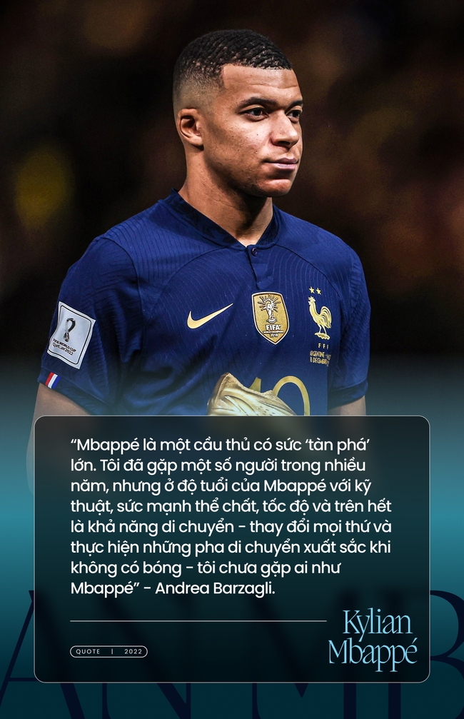 Kylian Mbappé - Siêu sao GenZ &quot;điên rồ&quot;: 15 tuổi tự làm ảnh lên bìa Time, 19 tuổi vô địch World Cup, 23 tuổi 363 ngày lập hattrick trận chung kết và thành vua phá lưới! - Ảnh 7.