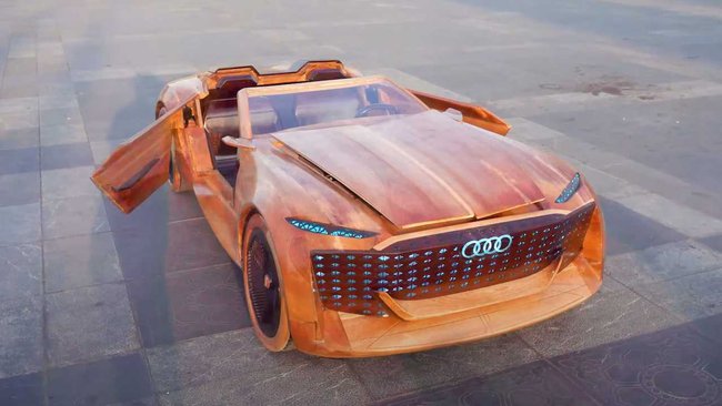 Ông bố tự chế Audi Skysphere Concept tặng con gái: Mất hơn 2 tháng hoàn thiện, được báo chí quốc tế ca ngợi - Ảnh 2.