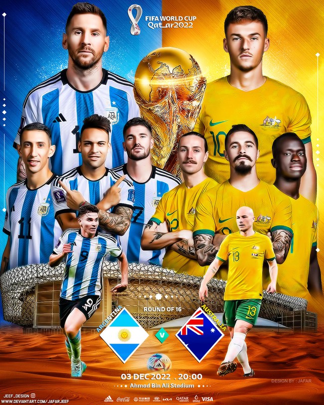 Dự đoán có thưởng World Cup 2022 vòng 16 đội: Trận Argentina  – Úc - Ảnh 1.