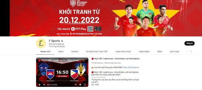 Hướng dẫn xem trận Việt Nam vs Lào trên Youtube của FPT Play - Ảnh 4.