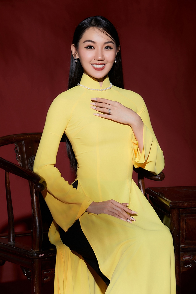 Top 35 Hoa hậu Việt Nam 2022 khoe sắc trong bộ ảnh áo dài - Ảnh 5.