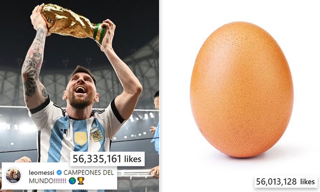 Messi lập kỷ lục trên Instagram - Ảnh 2.