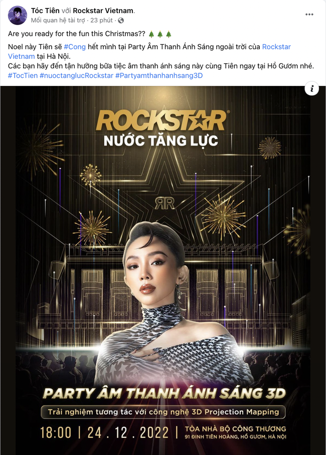 Tóc Tiên, JustaTee hẹn fan &quot;cháy&quot; cùng lễ hội Noel siêu hoành tráng tại Hà Nội - Ảnh 1.