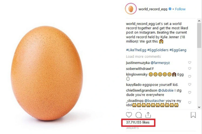 Hé lộ &quot;trùm cuối&quot; tạo nên bức ảnh quả trứng từng đánh bại Messi và Kylie Jenner về lượt like trên Instagram - Ảnh 3.