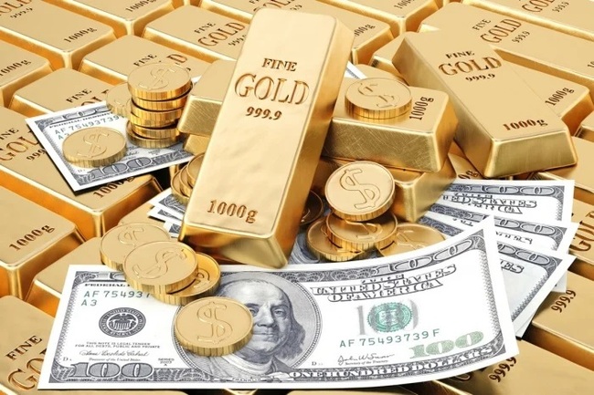 Giá vàng thế giới tăng trong phiên 20/12 do đồng USD yếu - Ảnh 1.