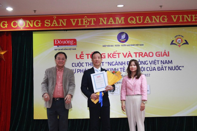 Trao giải Cuộc thi viết &quot;Ngành Đồ uống Việt Nam với sự phát triển kinh tế - xã hội của đất nước&quot; - Ảnh 4.