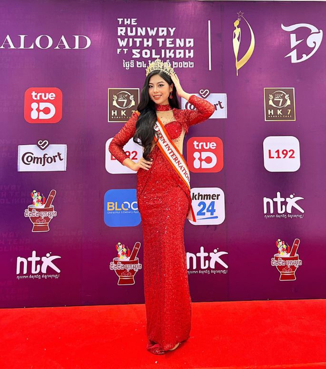 Ngô Ngọc Gia Hân được mời làm giám khảo Miss Teen International Cambodia 2022 - Ảnh 2.