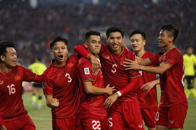 Tuyển Việt Nam thắng đậm Malaysia 3-0 ở AFF Cup 2022. Ảnh: Hoàng Linh