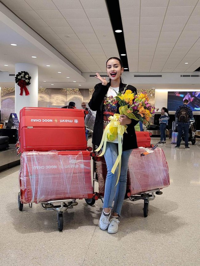 Hoa hậu Ngọc Châu vừa đặt chân đến Mỹ đã bị chê 'xu', 'cần tiết chế' - Ảnh 5.