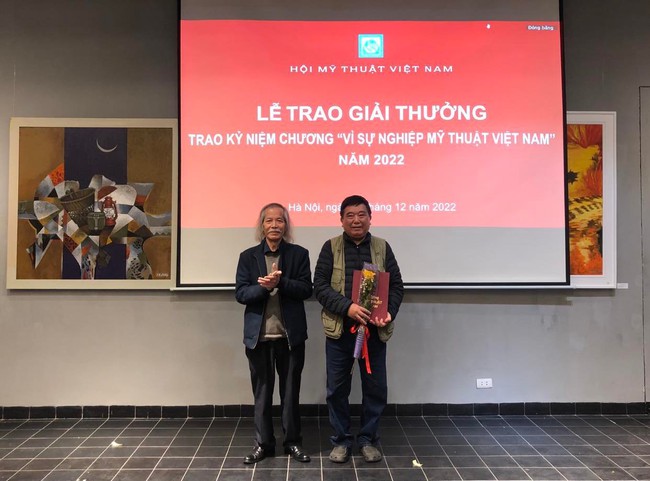 Trao 116 giải thưởng Mỹ thuật Việt Nam năm 2022 - Ảnh 1.