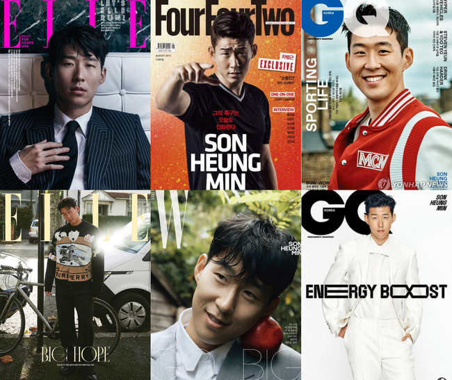 Son Heung Min: Lên bìa tạp chí như... đi chợ, được từ Calvin Klein tới Burberry &quot;giành giật&quot; - Ảnh 5.