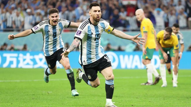 Argentina vs Australia 2-1: Nét vẽ của thiên tài Messi ở World Cup 2022  - Ảnh 3.