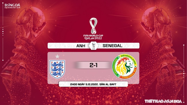 Nhận định bóng đá Anh vs Senegal (2h00 ngày 5/12), WC 2022 vòng 1/8 - Ảnh 9.