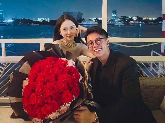 Chia tay Matt Liu, Hương Giang vẫn được nhận bó hồng lớn vào sinh nhật - Ảnh 3.