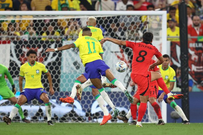 Kết quả bóng đá Brazil 4-1 Hàn Quốc: Chênh lệch đẳng cấp - Ảnh 2.