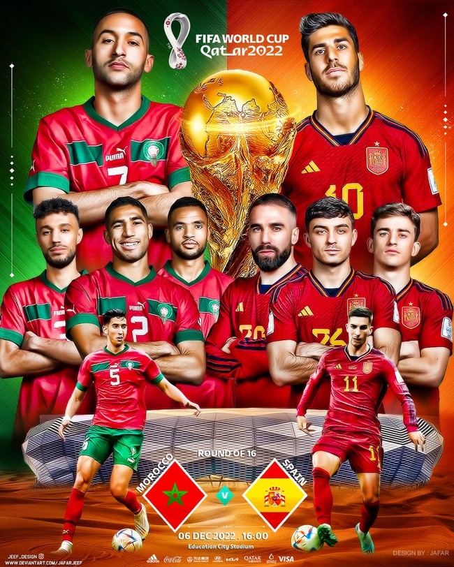 Dự đoán có thưởng World Cup 2022 vòng 16 đội: Trận Maroc - Tây Ban Nha - Ảnh 1.