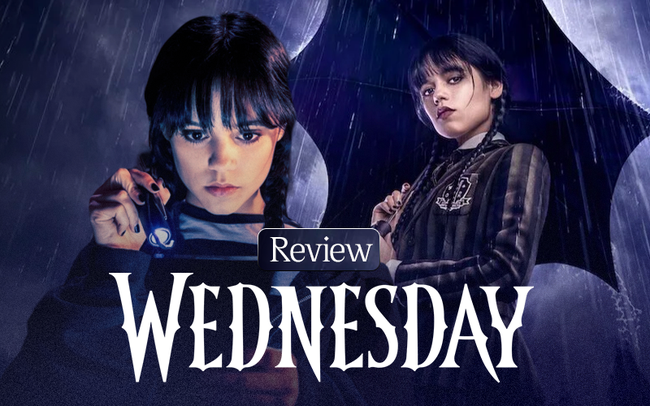 'Wednesday': Phim học đường đen tối được cả thế giới tung hô, nữ chính như Conan đi đến đâu có án mạng tới đó - Ảnh 1.