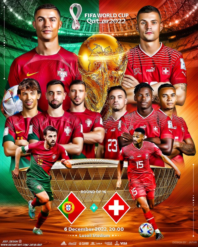 Dự đoán có thưởng World Cup 2022 vòng 16 đội: Trận Bồ Đào Nha - Thụy Sỹ - Ảnh 1.