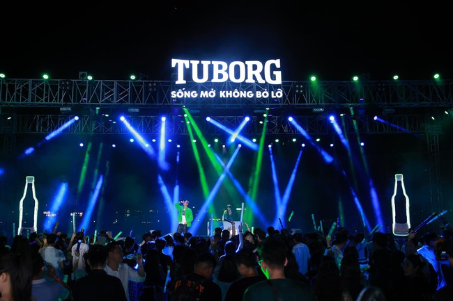 Tuborg ra mắt sản phẩm bằng bữa tiệc âm nhạc - Ảnh 1.