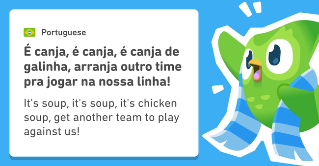 Ủng hộ đội bóng yêu thích bằng chính ngôn ngữ của họ với Duolingo! - Ảnh 1.