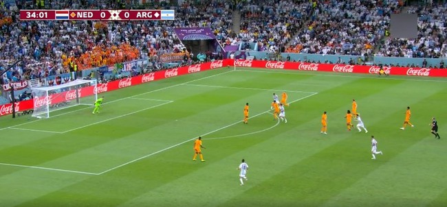 Điểm nhấn Hà Lan 2-2 (pen 3-4) Argentina: Khoảnh khắc thiên tài của Messi - Ảnh 2.