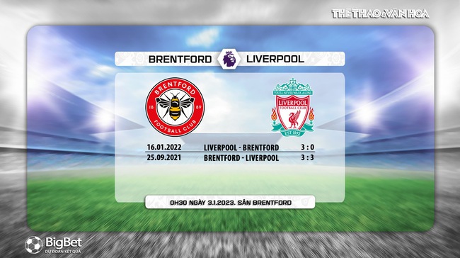 Dự đoán tỷ số trận Brentford vs Liverpool, Ngoại hạng Anh - Ảnh 2.