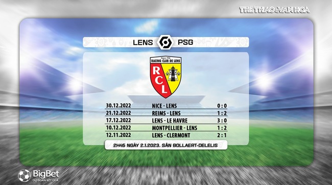 Nhận định bóng đá Lens vs PSG, vòng 17 Ligue 1 (2h45, 2/1) - Ảnh 6.