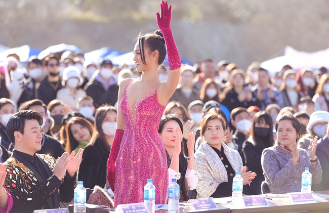 Á hậu Mai Ngô làm giám khảo cuộc thi hoa hậu tại Nhật cùng Tuấn Tú, Phan Anh - Ảnh 1.