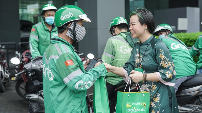 Grab tri ân đối tác dịp Tết Nguyên đán 2023 - Ảnh 1.