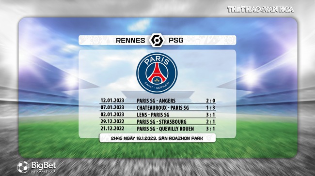 Nhận định bóng đá Rennes vs PSG (2h45, 16/1), Ligue 1 - Ảnh 7.