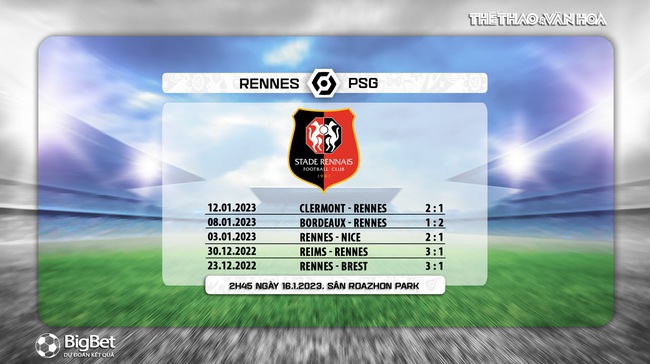 Nhận định bóng đá Rennes vs PSG (2h45, 16/1), Ligue 1 - Ảnh 6.