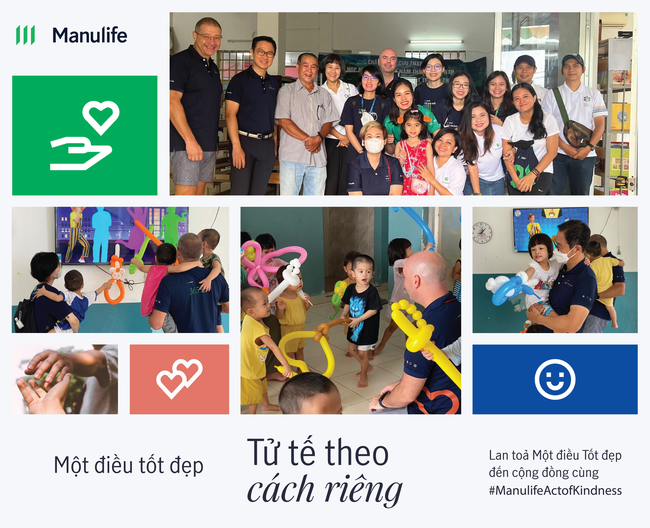 Manulife Việt Nam thúc đẩy nhân viên làm điều tốt trong cộng đồng với chiến dịch 'Một điều Tốt đẹp' - Ảnh 1.