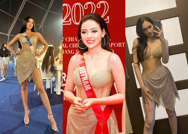 Đụng hàng Hoa hậu Ngọc Châu, 'Trứng rán' Thanh Tâm bị netizen bóc mẽ 1 chi tiết - Ảnh 7.