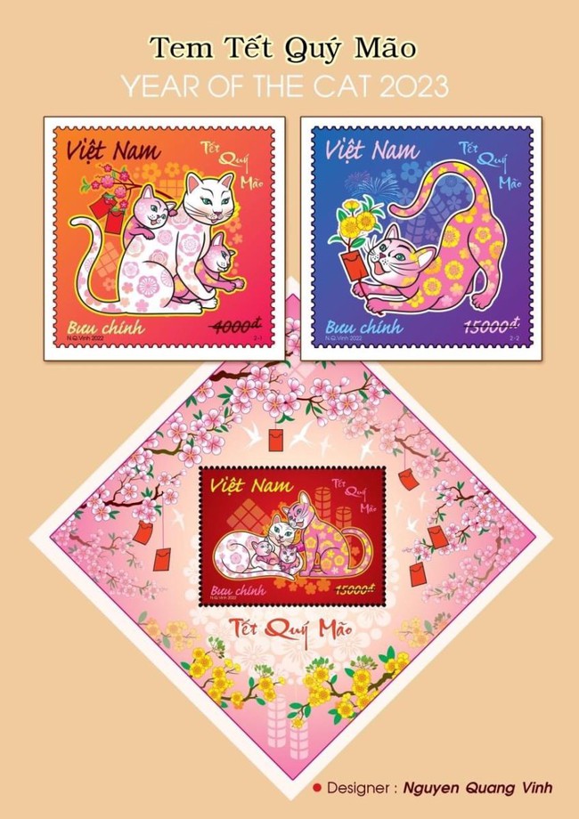 Tết Quý Mão nói chuyện hình tượng mèo trong tem Bưu chính - Ảnh 2.