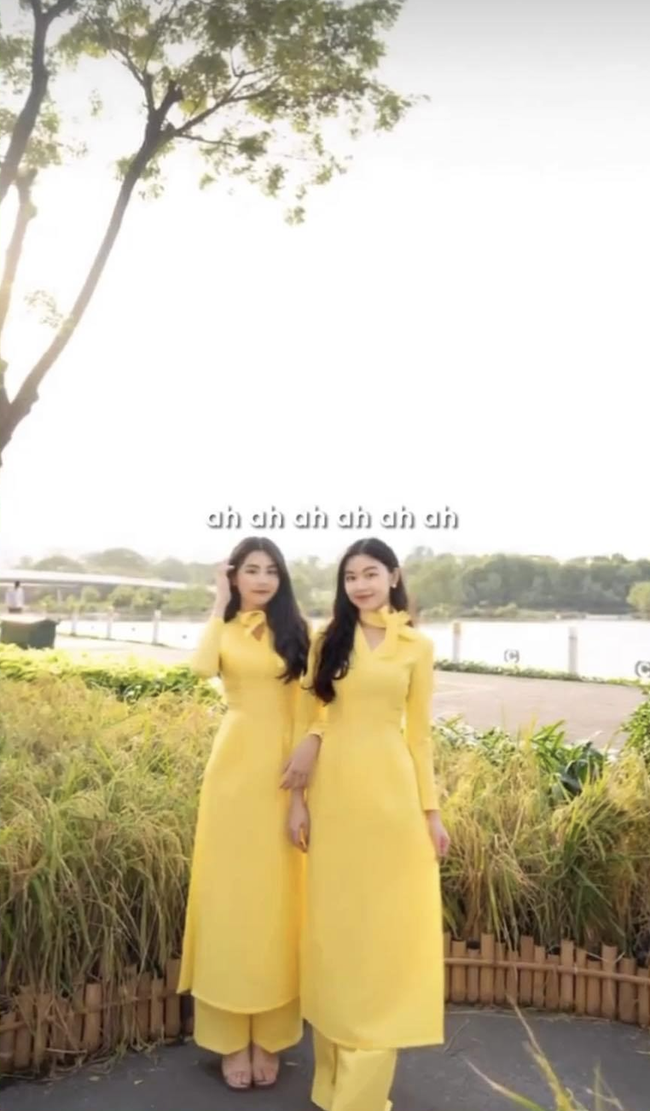 Khoe ảnh du xuân đầu năm, hai con gái nhà MC Quyền Linh khiến netizen xuýt xoa nhờ &quot;visual&quot; không kém hoa hậu - Ảnh 3.