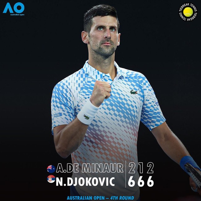 Tin nóng bóng đá tối 23/1: Djokovic vào tứ kết, nhà báo Anh chế nhạo MU, thẻ trắng xuất hiện - Ảnh 3.