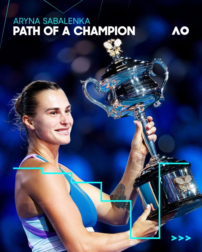 Aryna Sabalenka vô địch đơn nữ Australian Open 2023 - Ảnh 2.