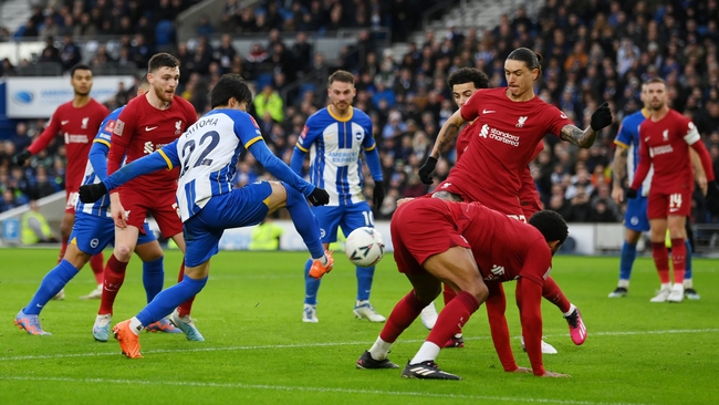 Video bàn thắng trận Brighton vs Liverpool: Ngược dòng kịch tính  - Ảnh 4.