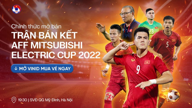 Khi nào mở bán vé bán kết AFF Cup Việt Nam vs Indonesia? - Ảnh 2.