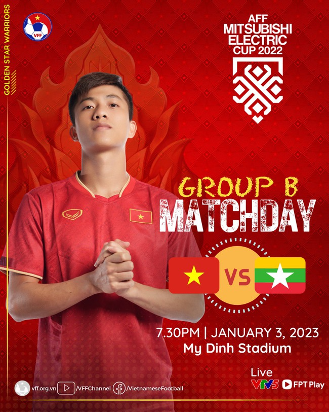 CẬP NHẬT Việt Nam vs Myanmar: Quyết thắng và thắng chắc (19h30, 3/1) - Ảnh 1.
