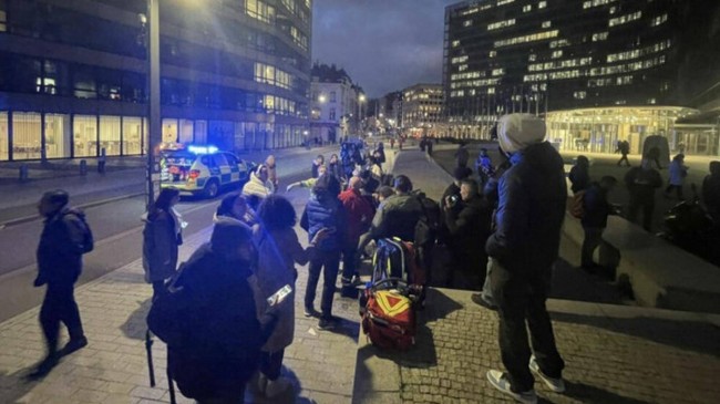 Bỉ: Tấn công bằng dao tại ga tàu điện ngầm ở thủ đô Brussels - Ảnh 1.