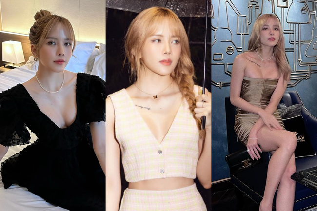 Thiều Bảo Trâm đi hát nhưng netizen chỉ chú ý tới chiếc váy 'nguy hiểm', khiến nàng cứ sơ hở là phải che chắn - Ảnh 6.
