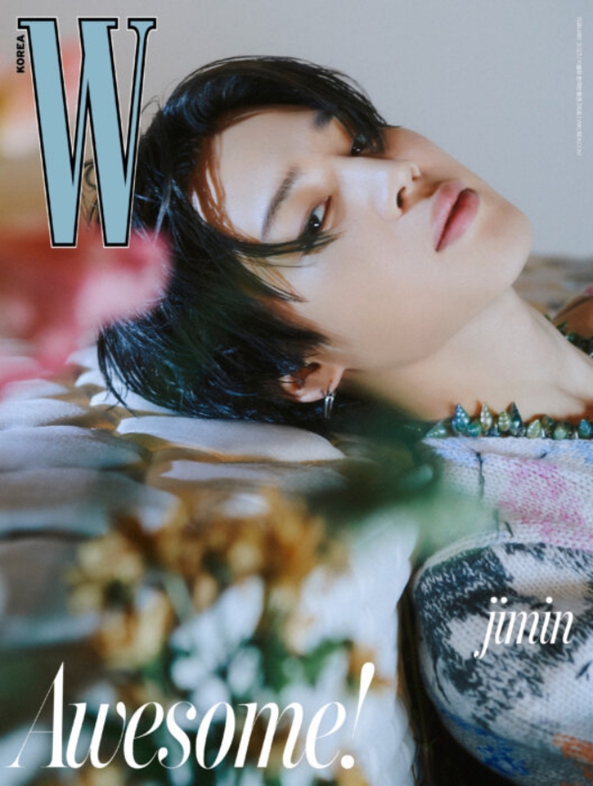 Jimin BTS hút hồn trên bìa tạp chí 'W Korea' với trang phục Dior - Ảnh 1.