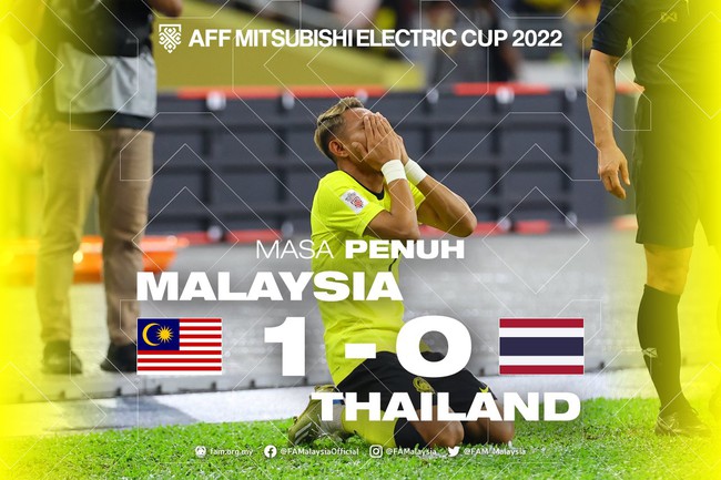 Kết quả bóng đá Malaysia 1-0 Thái Lan: 'Hổ Mã lai' đặt một chân vào chung kết - Ảnh 2.