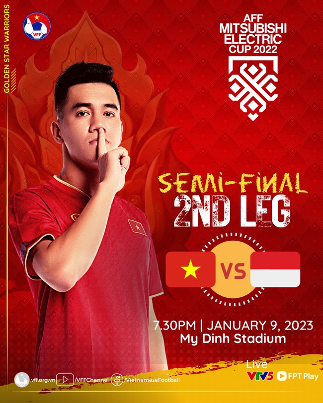 Cập nhật bán kết AFF Cup Việt Nam vs Indonesia (19h30, 9/1) - Ảnh 1.