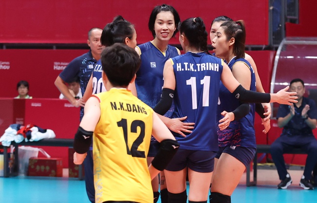 Tuyển bóng chuyền nữ Việt Nam lại thắng Hàn Quốc, sắp chạm đỉnh cao lịch sử ở ASIAD