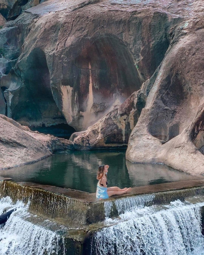 Thả dáng cực xinh bên thác Ba Hồ xanh như ngọc - Tuyệt Tình Cốc phiên bản Việt đẹp nhất Khánh Hòa - Ảnh 5.