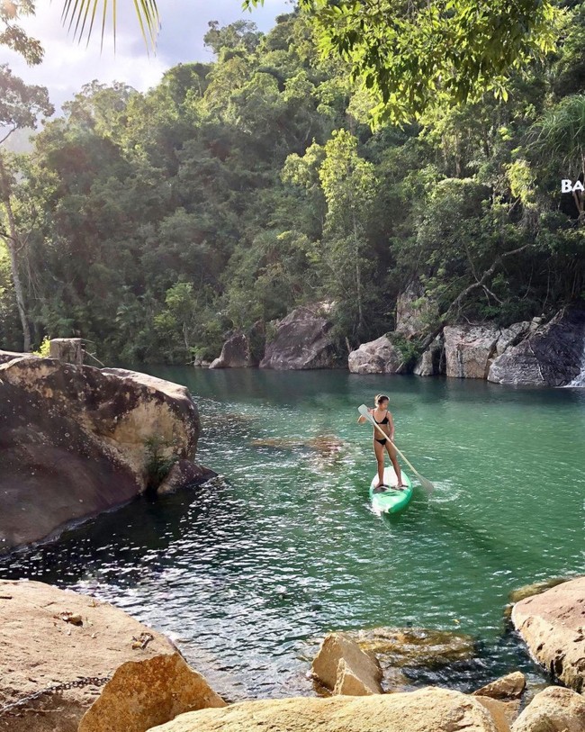 Thả dáng cực xinh bên thác Ba Hồ xanh như ngọc - Tuyệt Tình Cốc phiên bản Việt đẹp nhất Khánh Hòa - Ảnh 8.